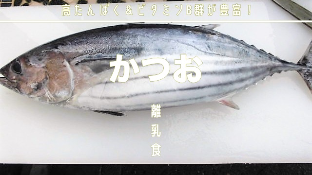 離乳食 かつお はビタミンb群が豊富 132 133 134日目メニュー サッポロママログ