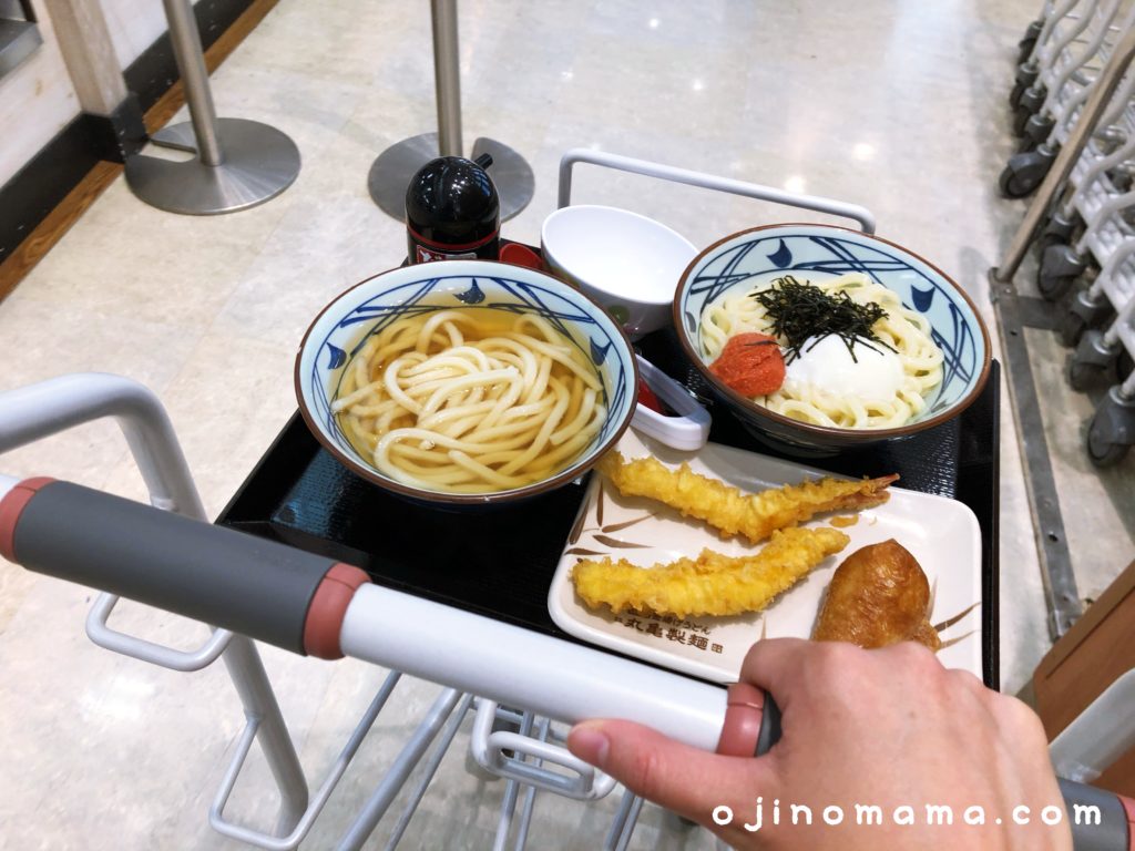 アリオ札幌フードコート丸亀製麺