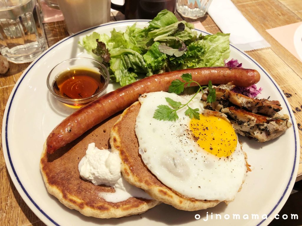 J S Pancake Cafe 札幌ステラプレイス店 かわいいキッズメニューあり サッポロママログ