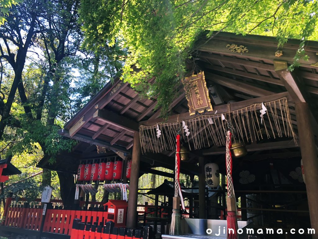 子連れ京都観光野宮神社