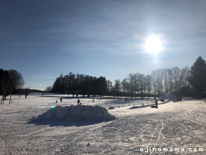 冬は羊ヶ丘展望台で雪遊び レンタル 体験料は無料 サッポロママログ