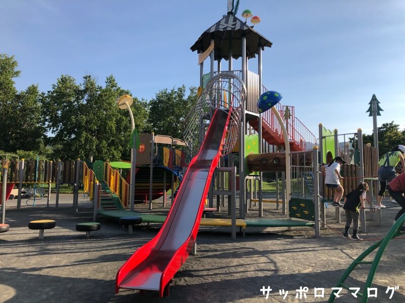 下手稲公園 遊具がリニューアル サッポロママログ