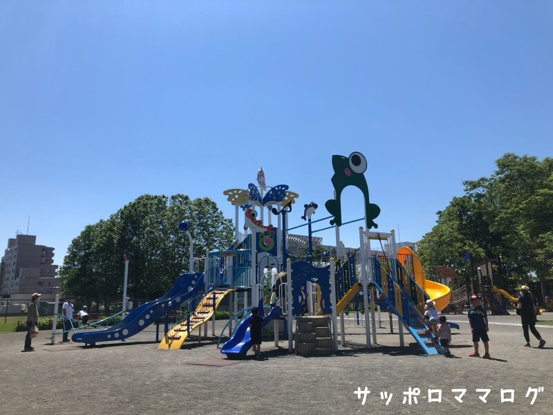 札幌市東区の公園 遊具が充実 ドライブがてら寄りたい サッポロママログ